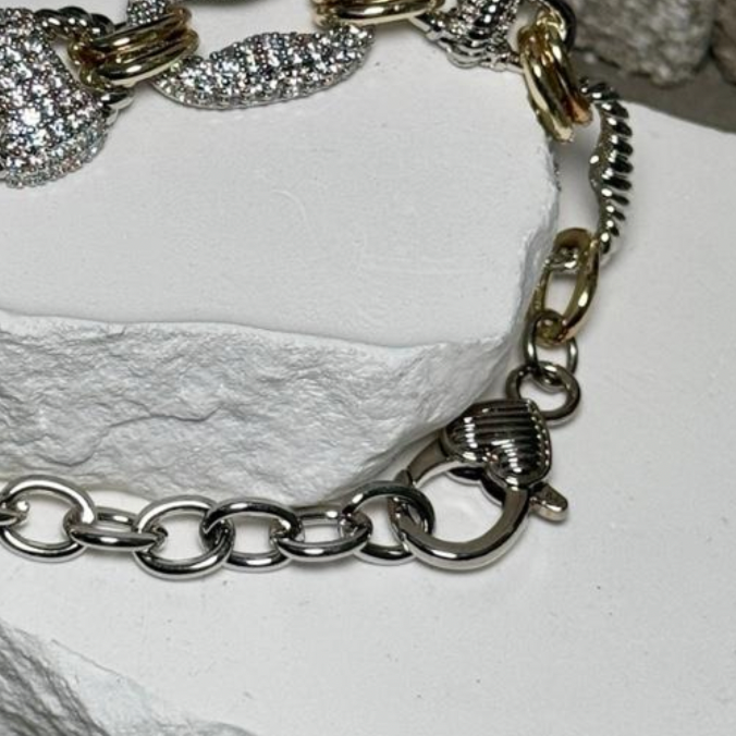 Endless Sparkle Link Bracelet