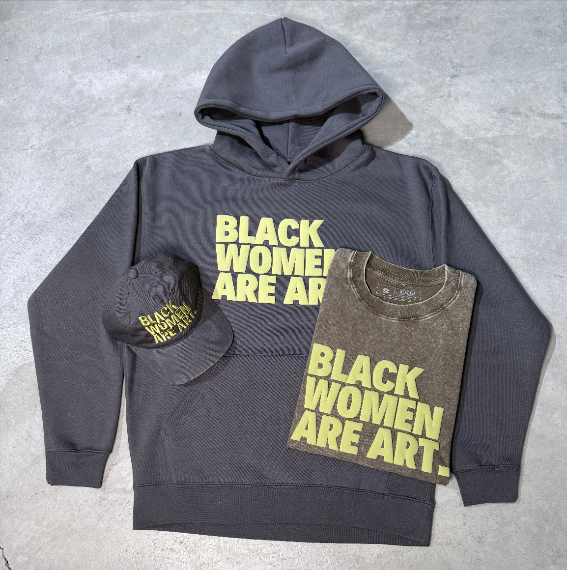 Chartreuse Black Women Are Art Bundle
