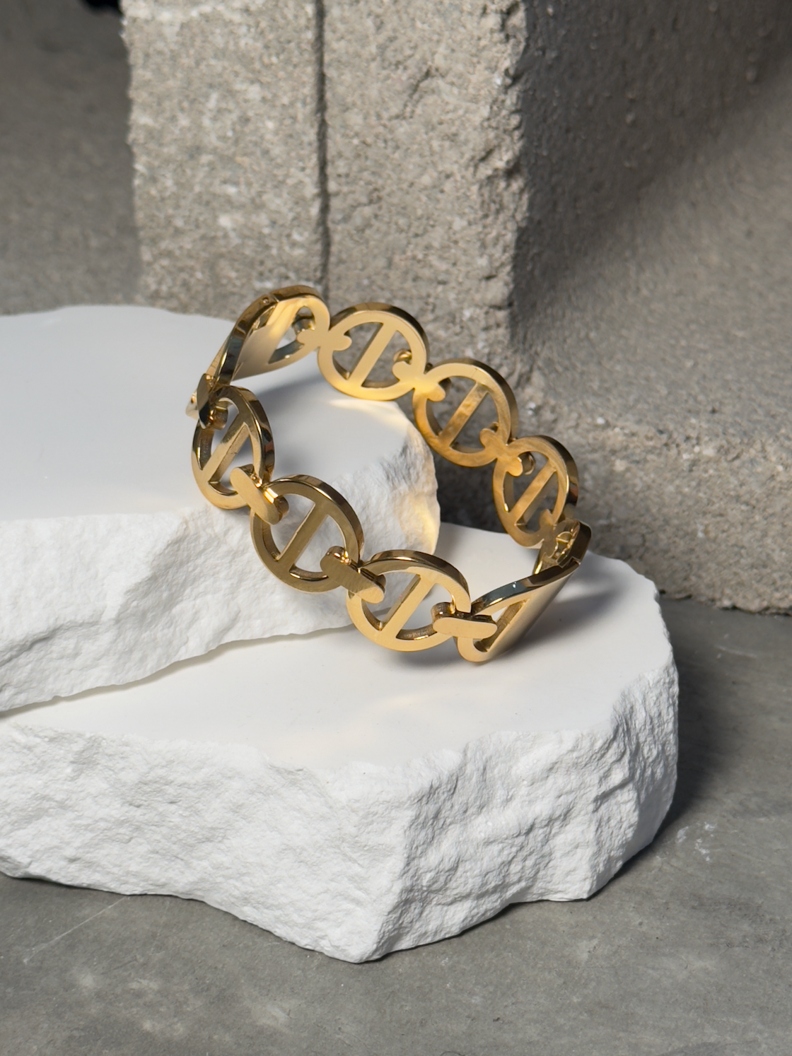 The E Custom Layer Bracelet