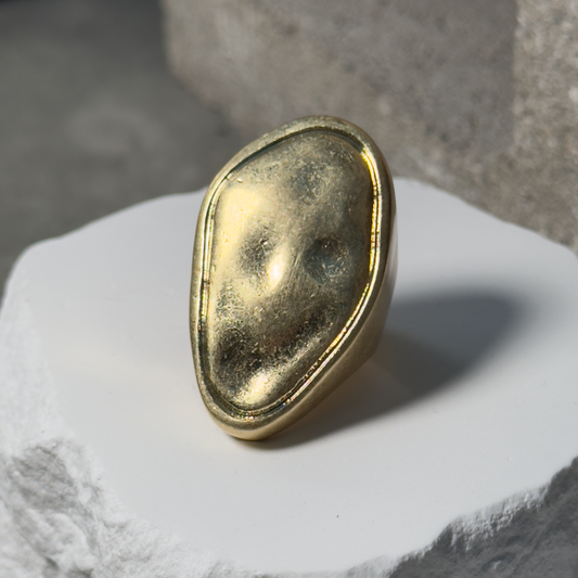 The Sol Expandable Ring with Metal Coating Up To Size 10
